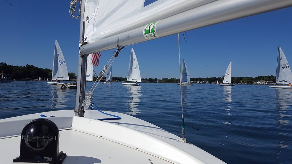 view from sailboat
